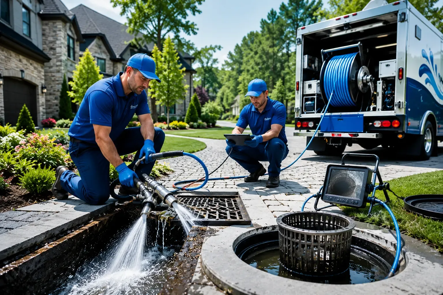 Local outdoor drain cleaning professionals in South Salem, OH